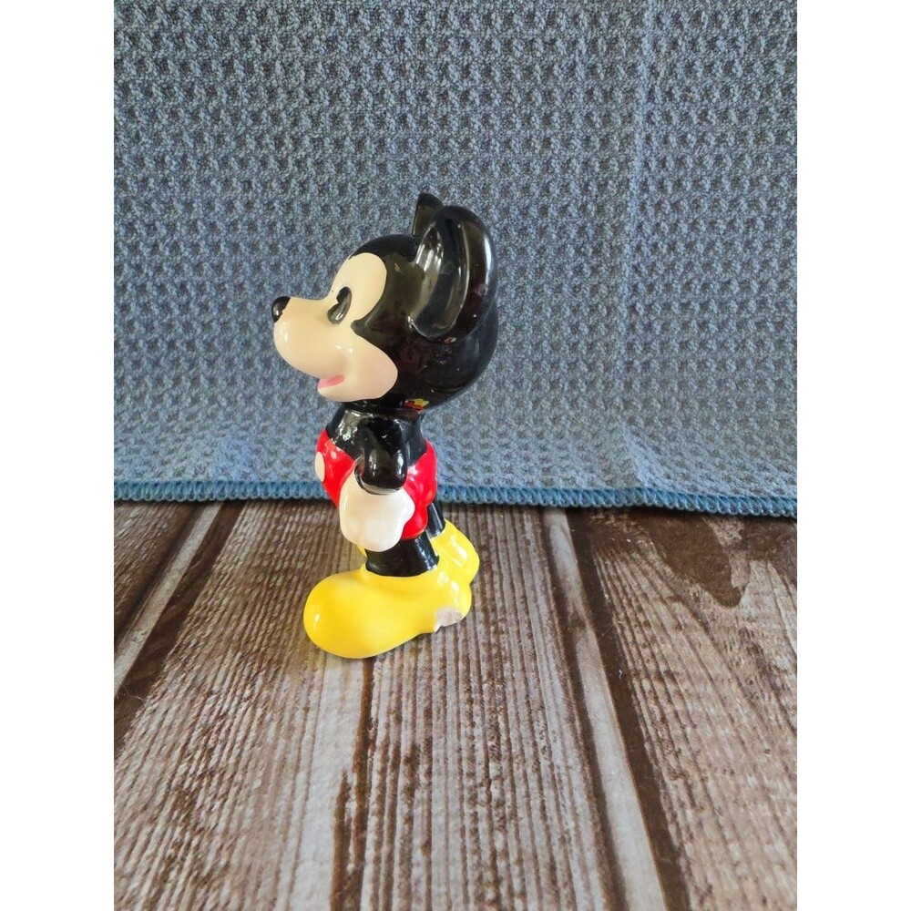 Vintage Mickey Mouse - Porcelain Ceramic- Disney 3" - Picture 6 of 7